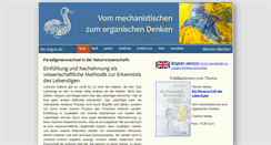 Desktop Screenshot of bio-logos.de
