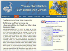 Tablet Screenshot of bio-logos.de